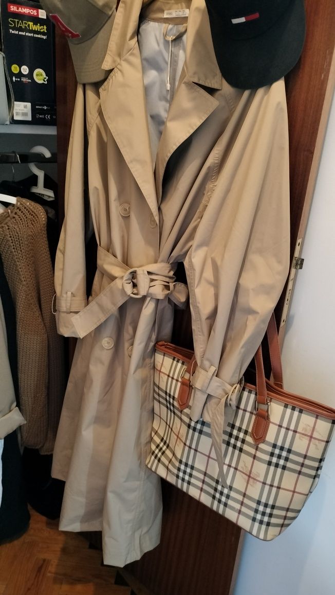 Gabardina  look Max Mara  xl tamanho 44
