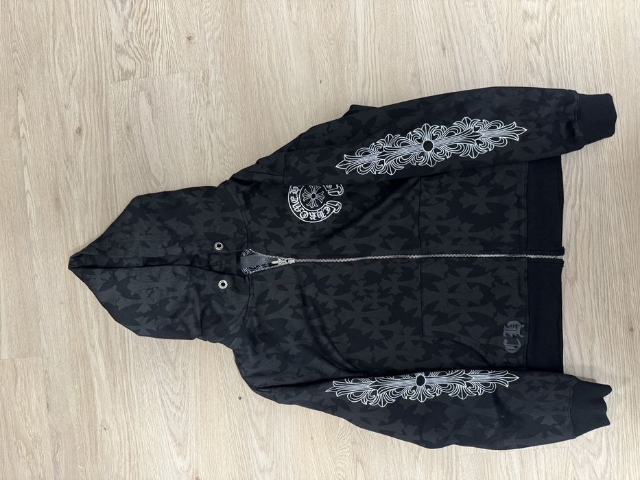 chrome hearts  зип худи