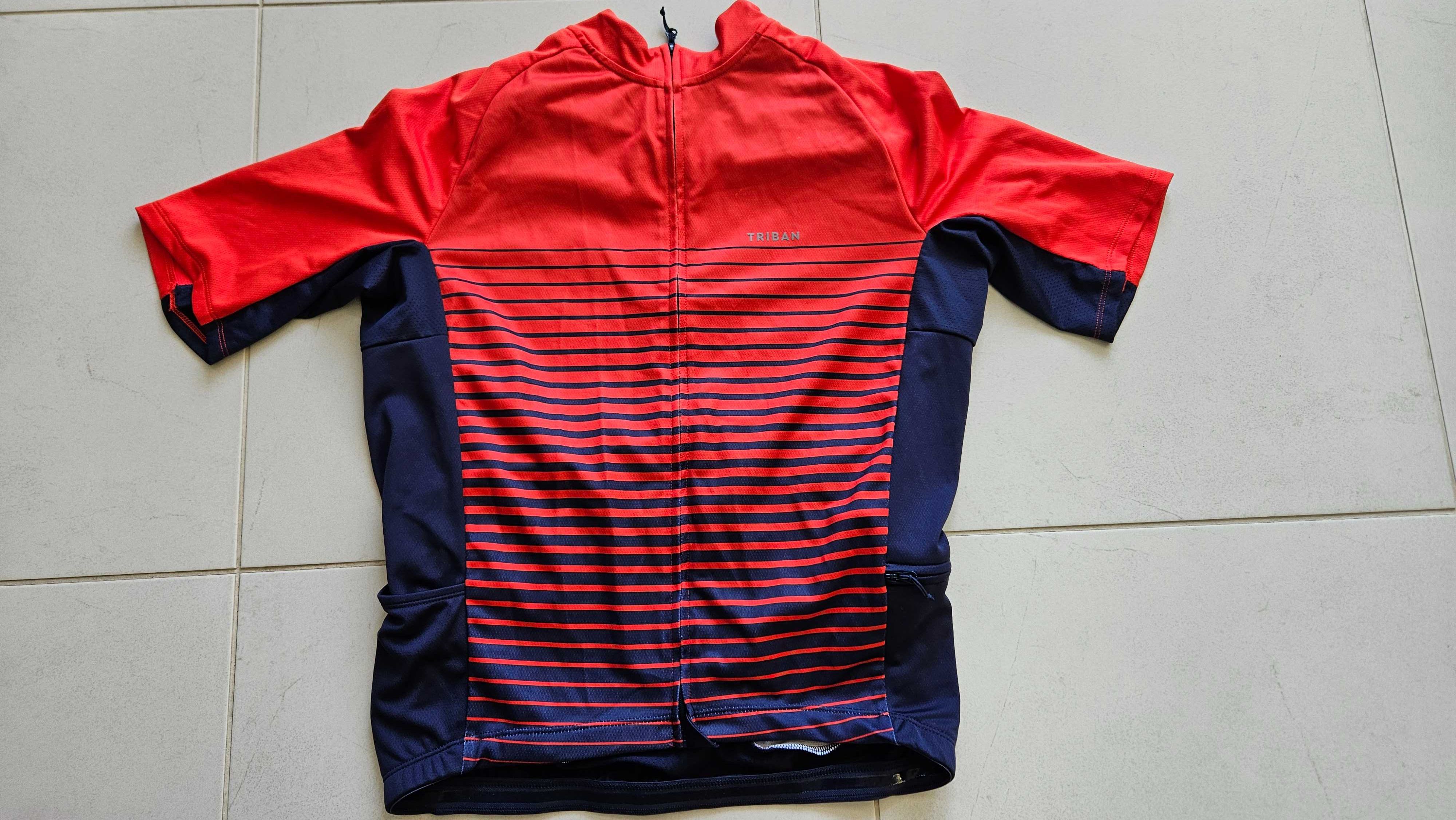 Koszulka rowerowa Triban dla dziecka r. 92-95 jak nowa