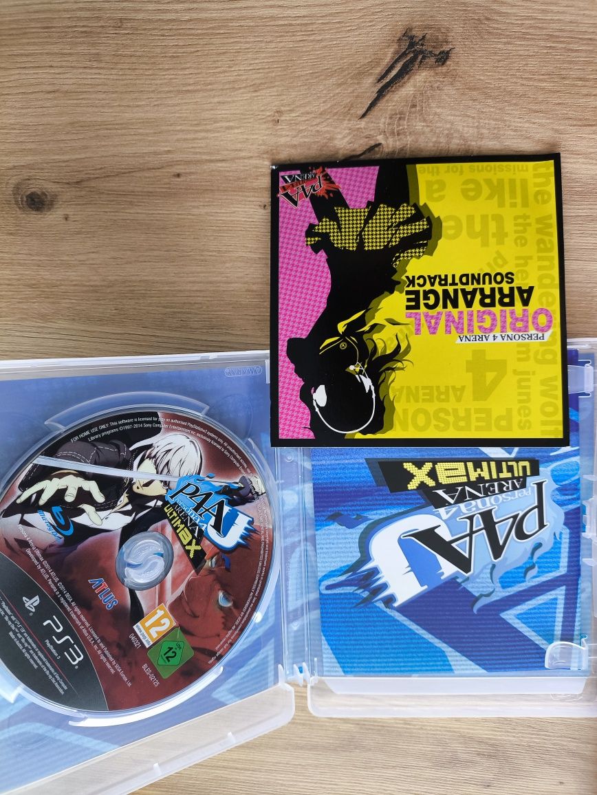 Persona 4 Arena Ultimax PS3 + soundtrack