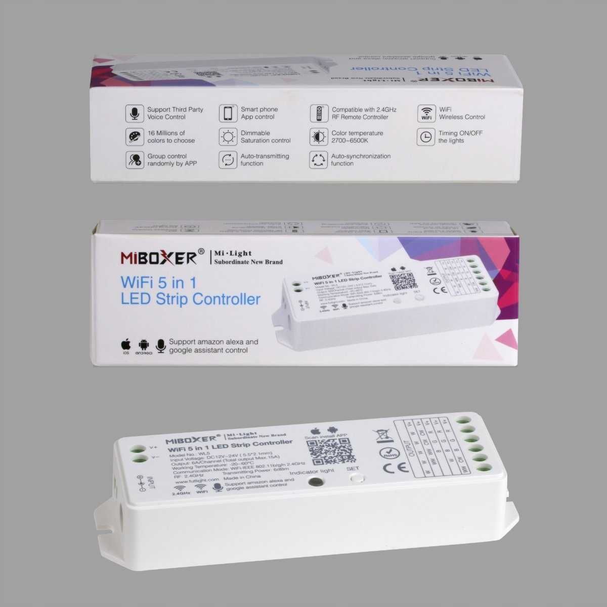 kontroler led 5W1 WI-FI WL5 MI-LIGHT MIBOXER WL5