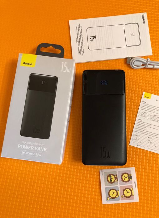 Baseus зовнішній акумулятор Павербанк power bank повербанк батарея