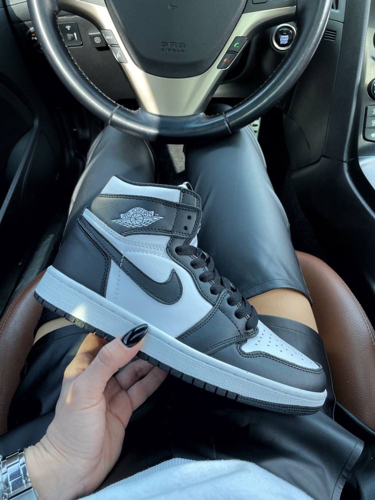 Buty Nike Air Jordan 1 Retro High Black White 36-45 unisex trampki