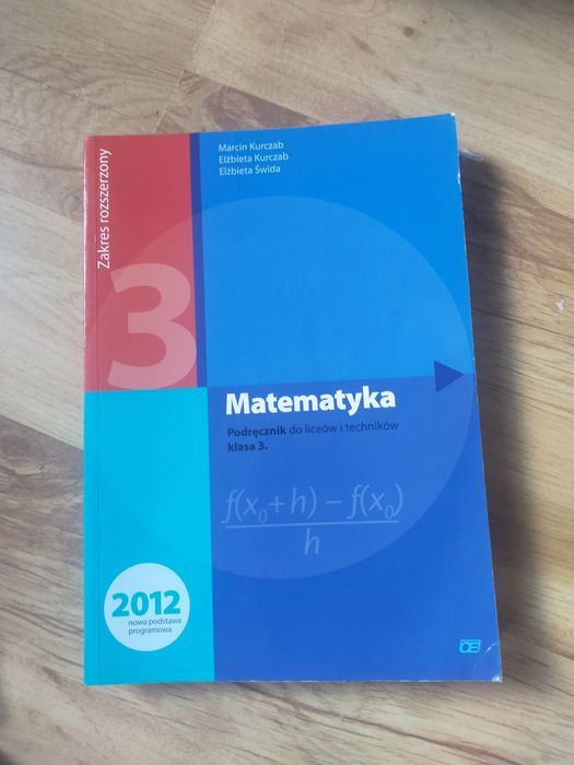 Matematyka kl 3 liceum i technikum
