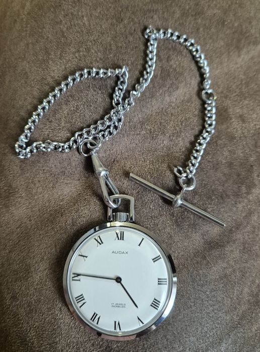 Редкие Винтажные Карманные часы AUDAX Omega Tissot Ingersoll