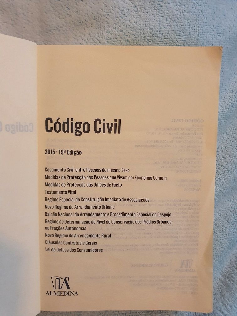 Livro do Código Civil