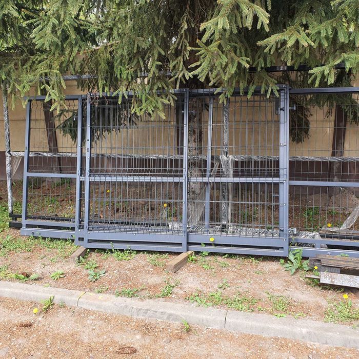 Brama dwuskrzydłowa panelowa H-168 CM - 2700 zł- MONTAŻ/TRANSPORT