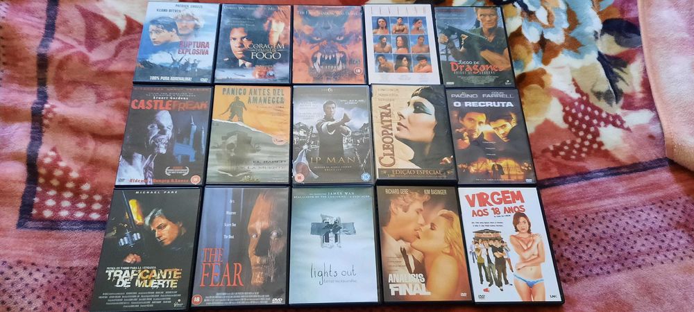 Filmes em Blu-ray & DVD´s como novos