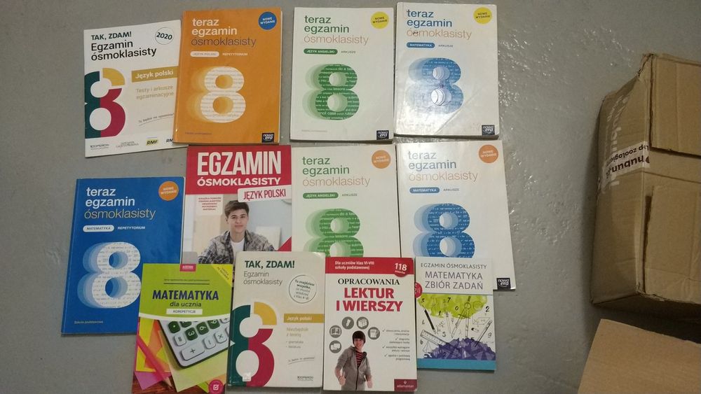 Egzamin ósmoklsisty książki