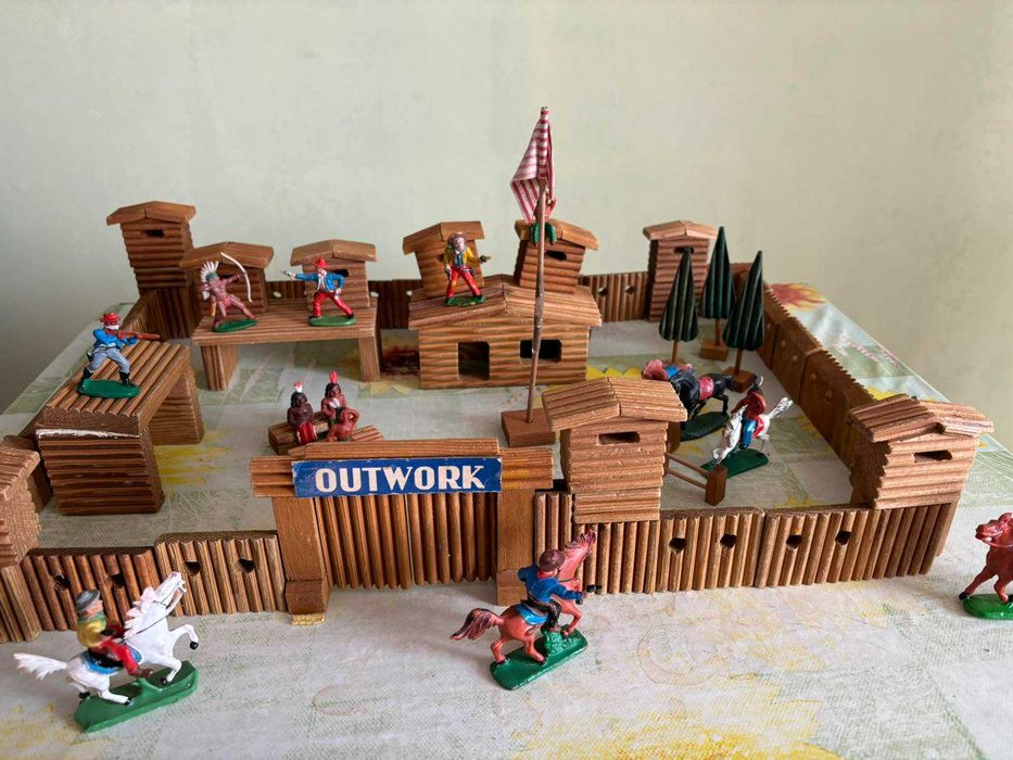 Форт OUTWORK индейцы гдр строения