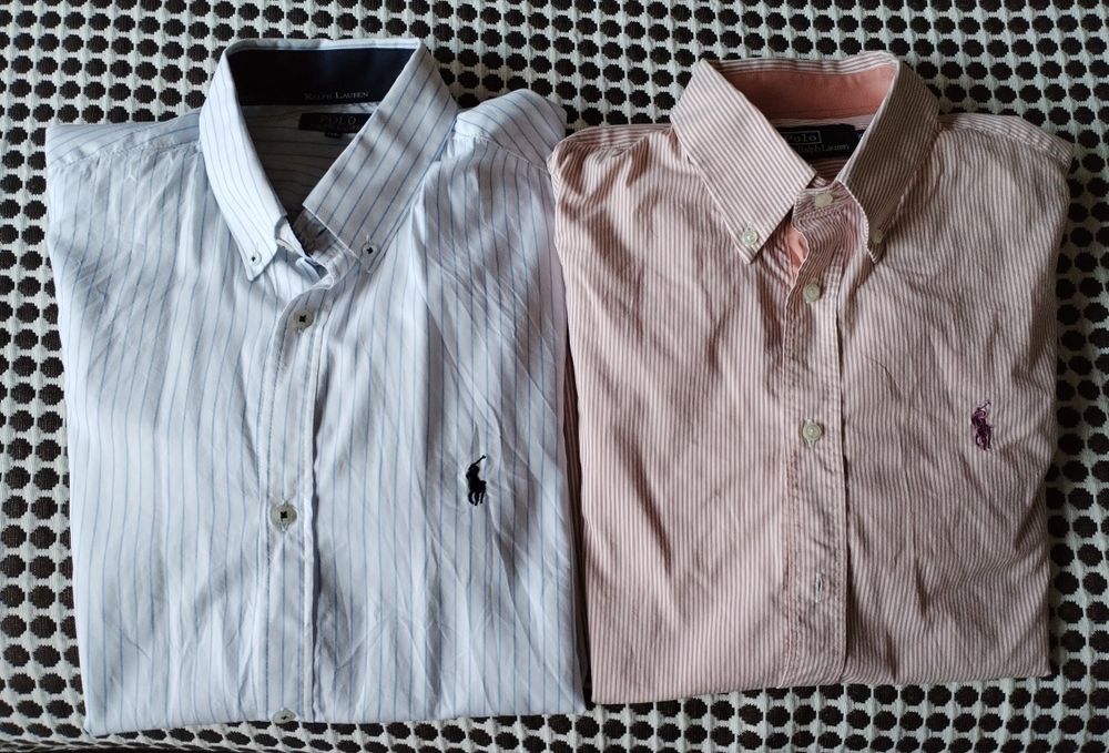 Camisas marca tamanho XL, Ralph L_Cayenne_Benetton_Springfield