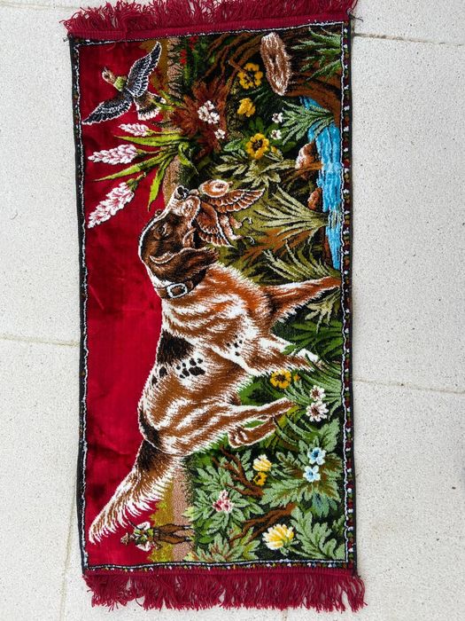 Tapeçaria ou tapete decorativo