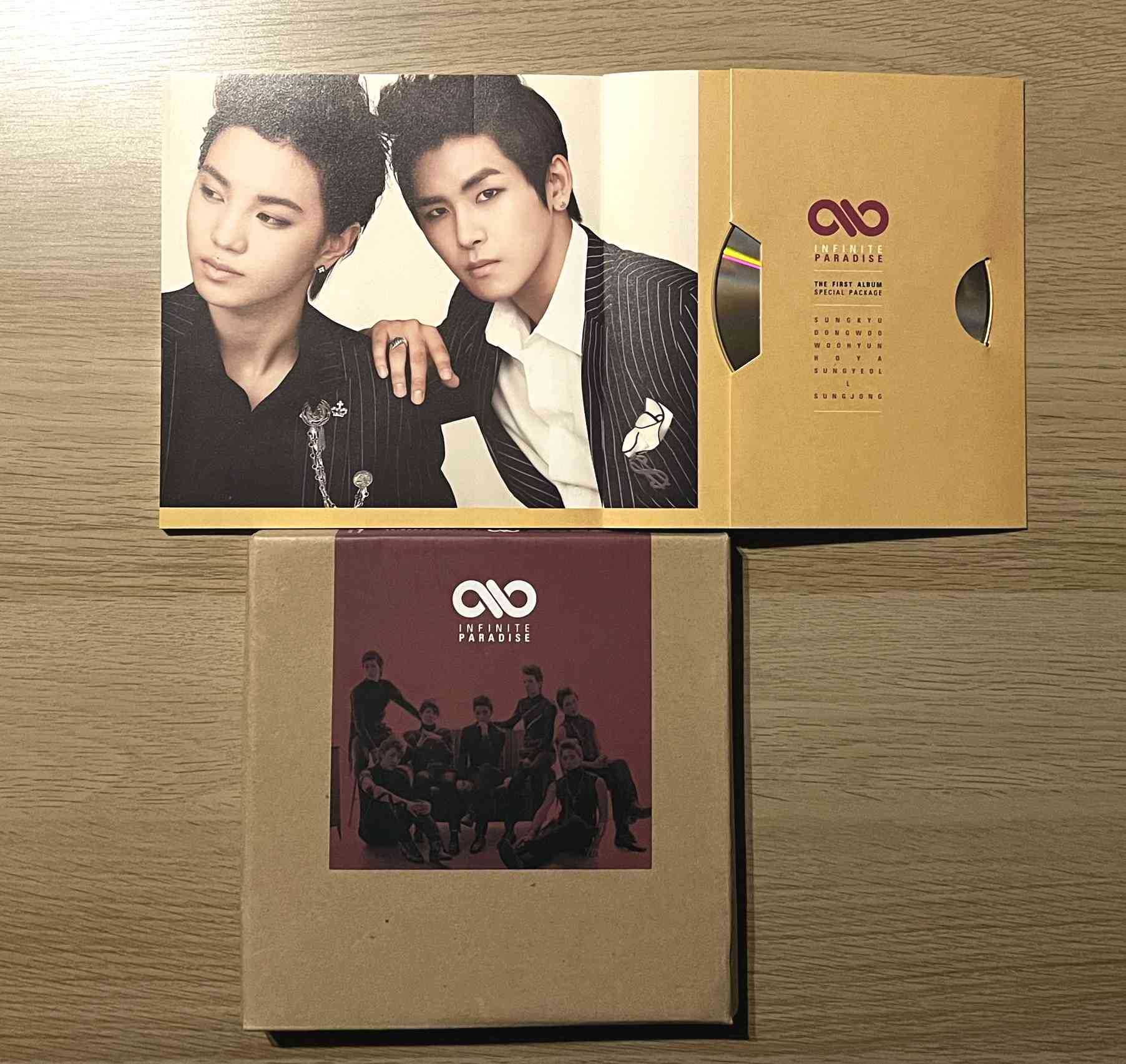 Infinite – Paradise - 1th Album Special Package K-Pop CD