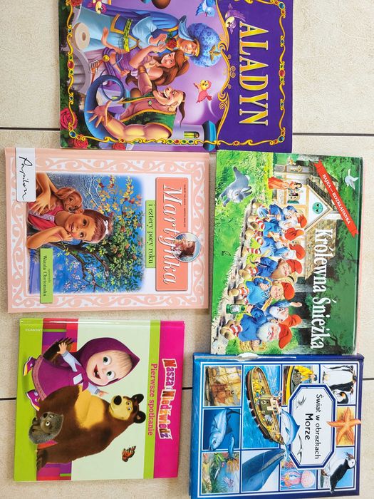 Masza i Niedźwiedź, Martynka i inne książeczki dla dzieci