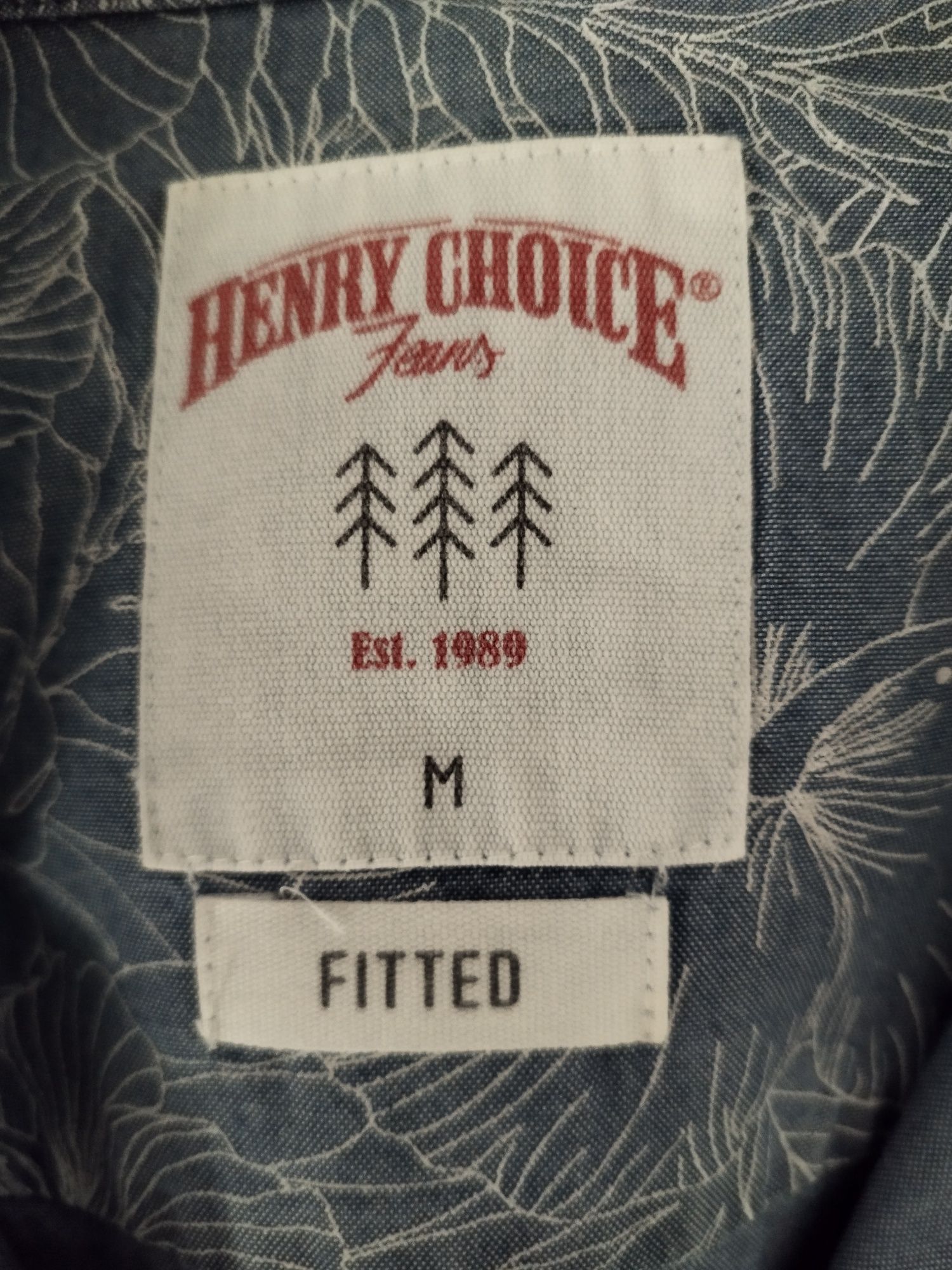Koszula Henry Choice Jeans męska Cotton M
