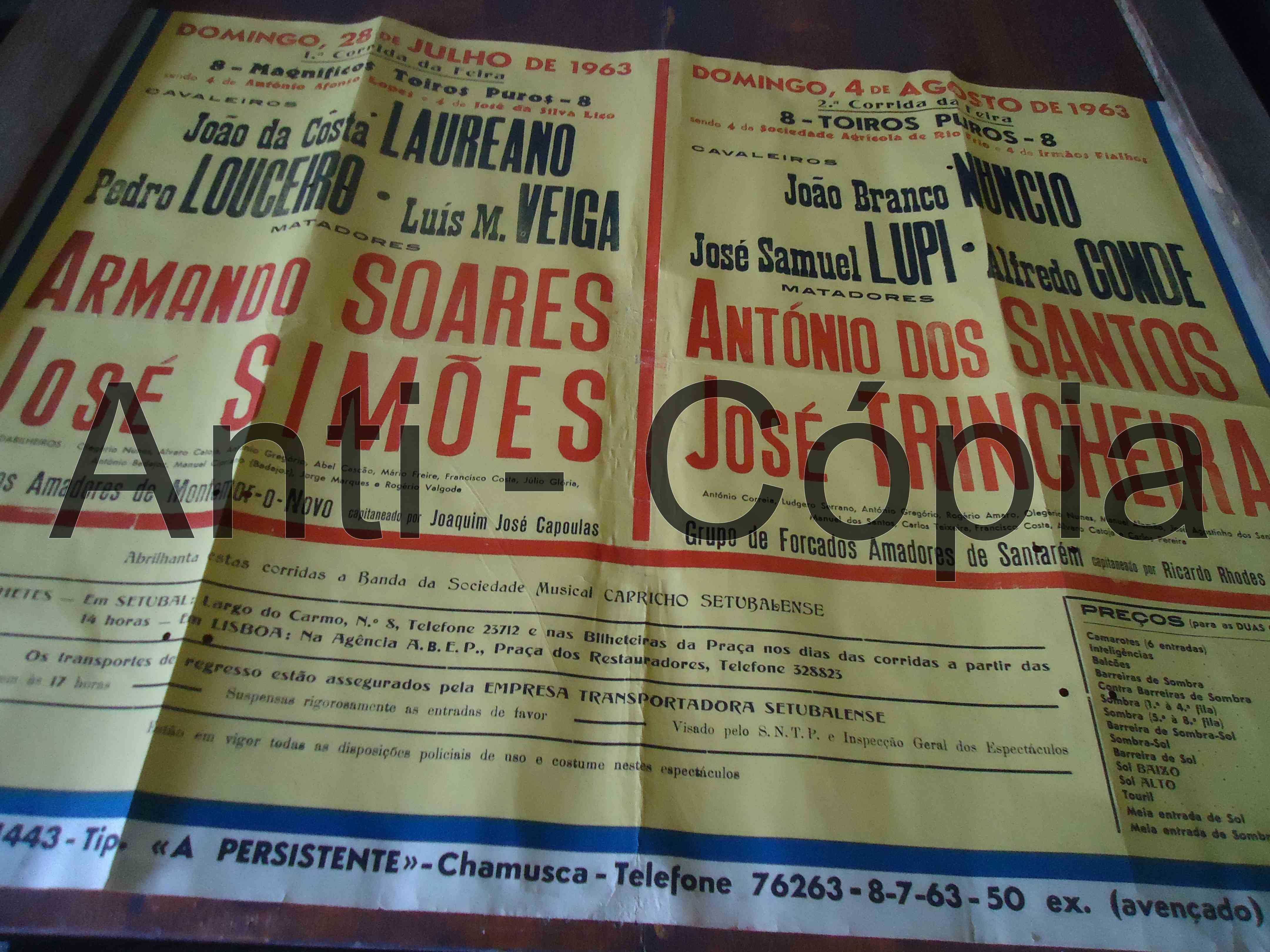 Toiros - Cartazes de Toiros 2