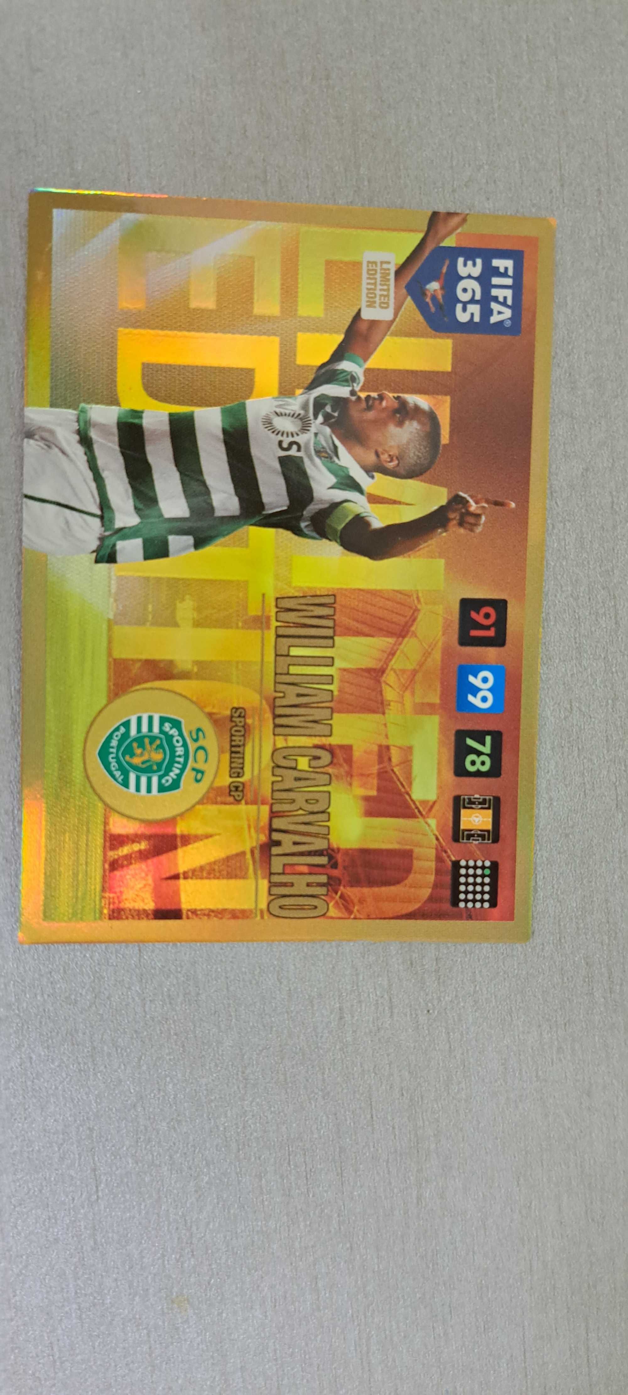 FIFA 365 Panini 2017  Limited Edition Willam Carvalho