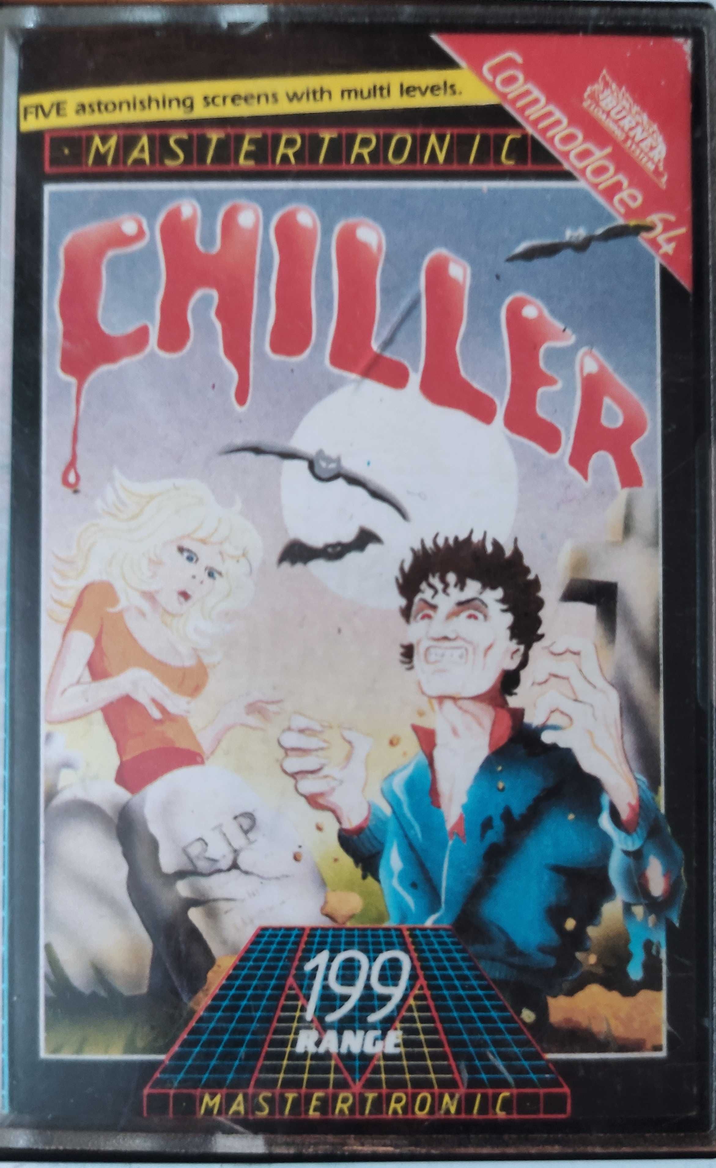 Gra Chiller na Commodore 64 kaseta