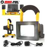 MAR-POL Lampa Robocza Led Halogen Warsztatowy Akumulator M82734