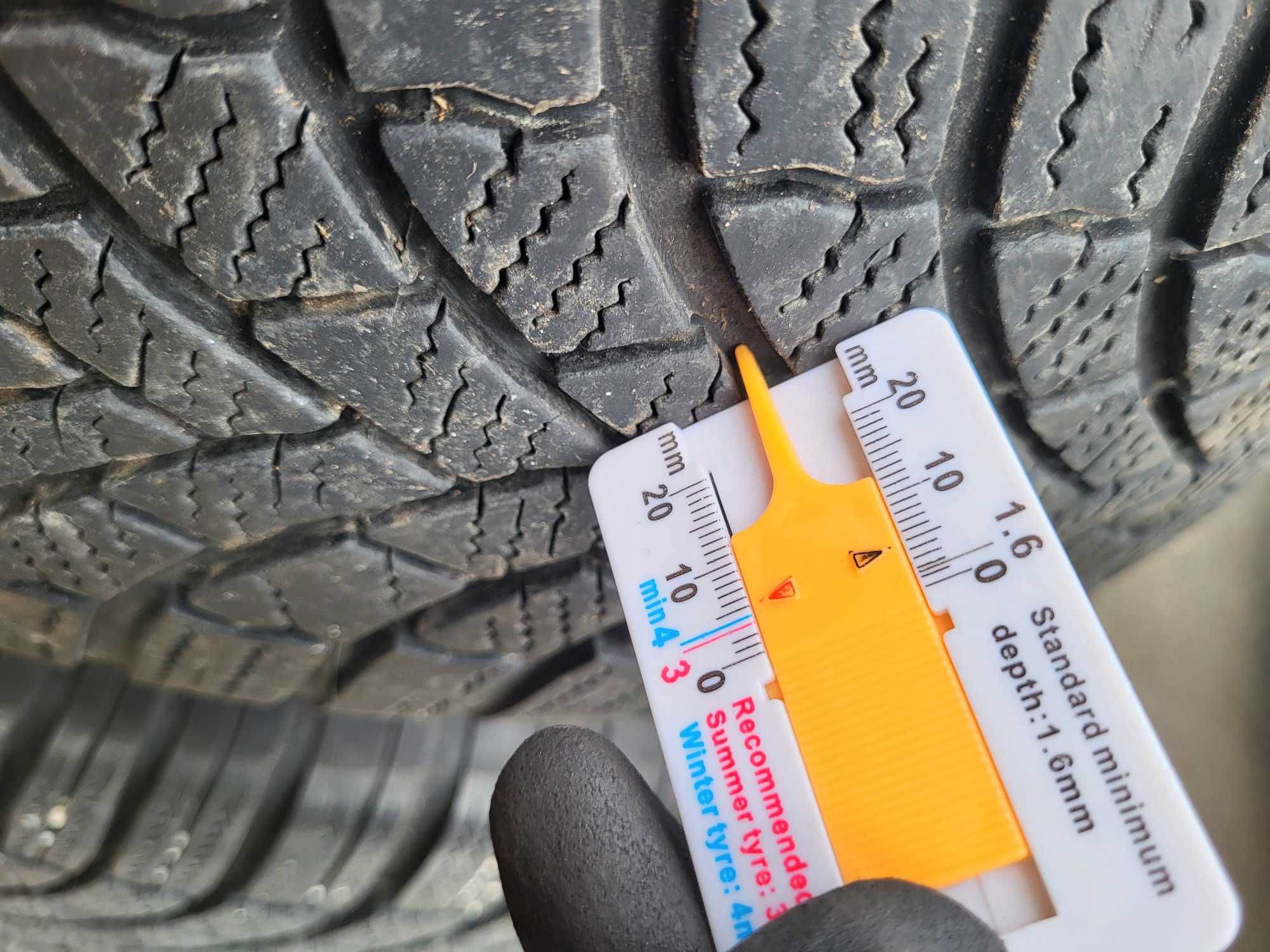 Диски KBA + шини Bridgestone Blizzak зимові в зборі R16 205/55 91H