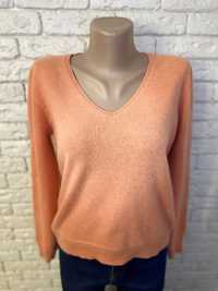 Персиковий кашеміровий светр свитер