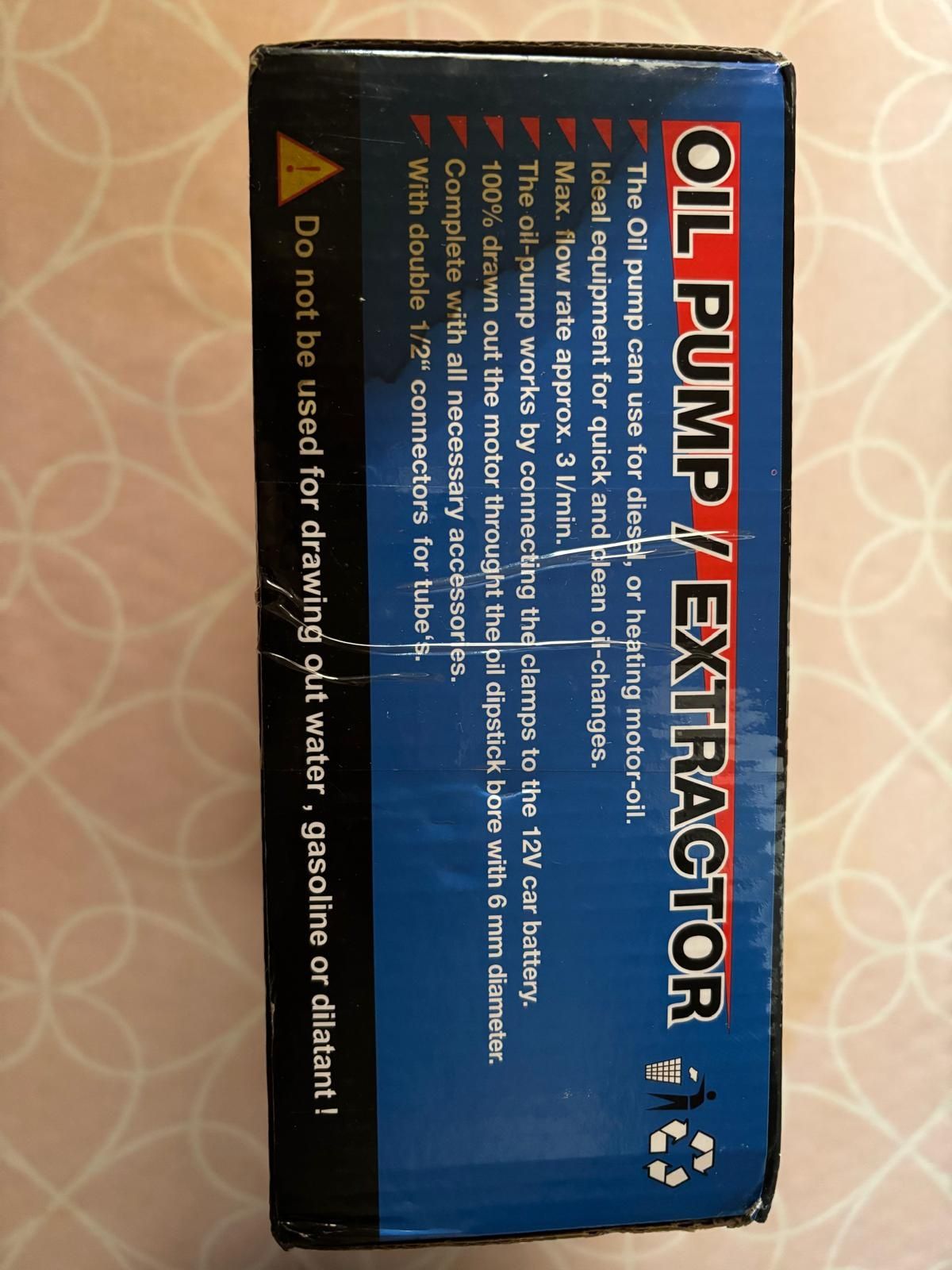Bomba extratora de óleo