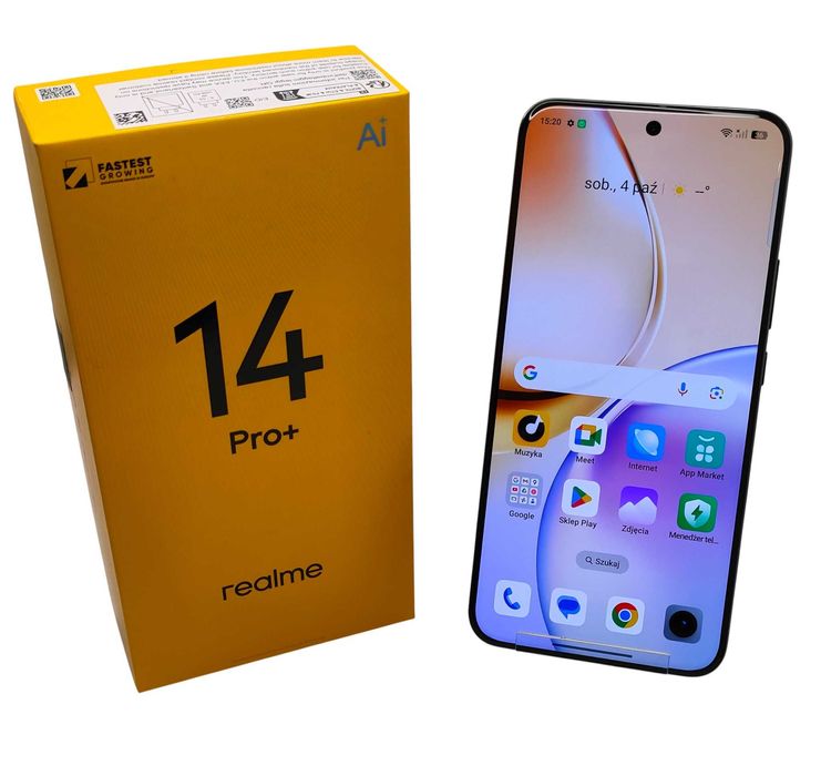 Smartfon realme 14 Pro+ 12 GB/ 512GB 5G szary *OPIS*
