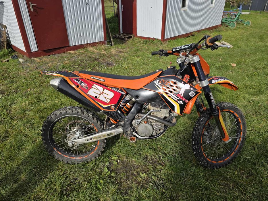 KTM SXF 250 4t 2007r Dobrze utrzymany ZAMIANA