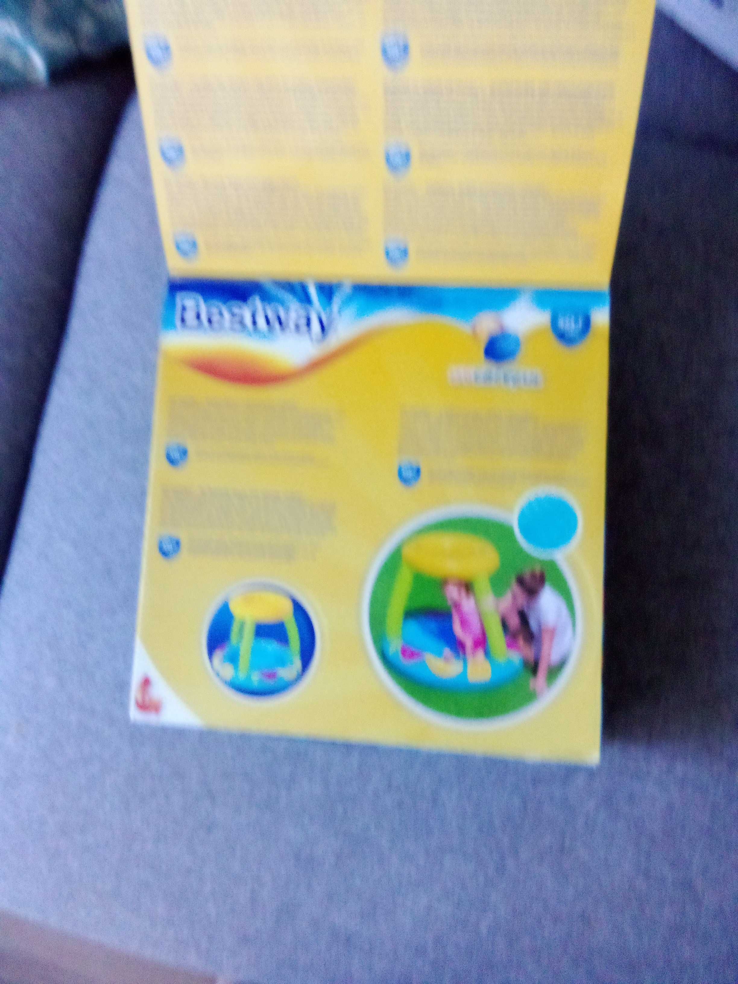 Bestawy Basenik z daszkiem 94cm miękkie dno 52331