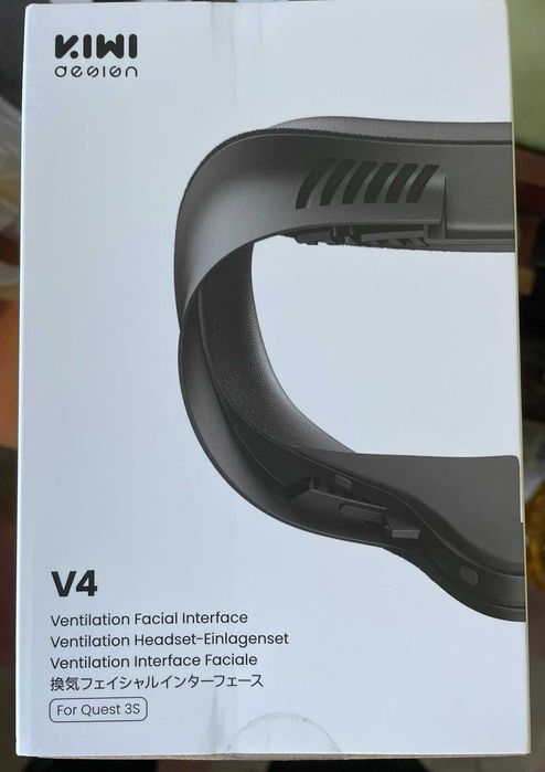 Маска накладка на обличчя KIWI design V4 для VR  Meta Quest 3s