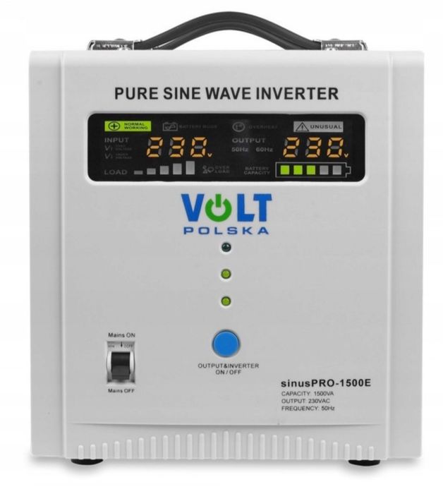 Аварійне живлення SINUS PRO 1500E/ УПС/ИБП/ Безперебійник 1500Вт 12В