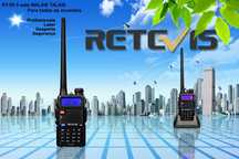 Rádio Retévis RT5R banda Dupla VHF UHF 5wats
