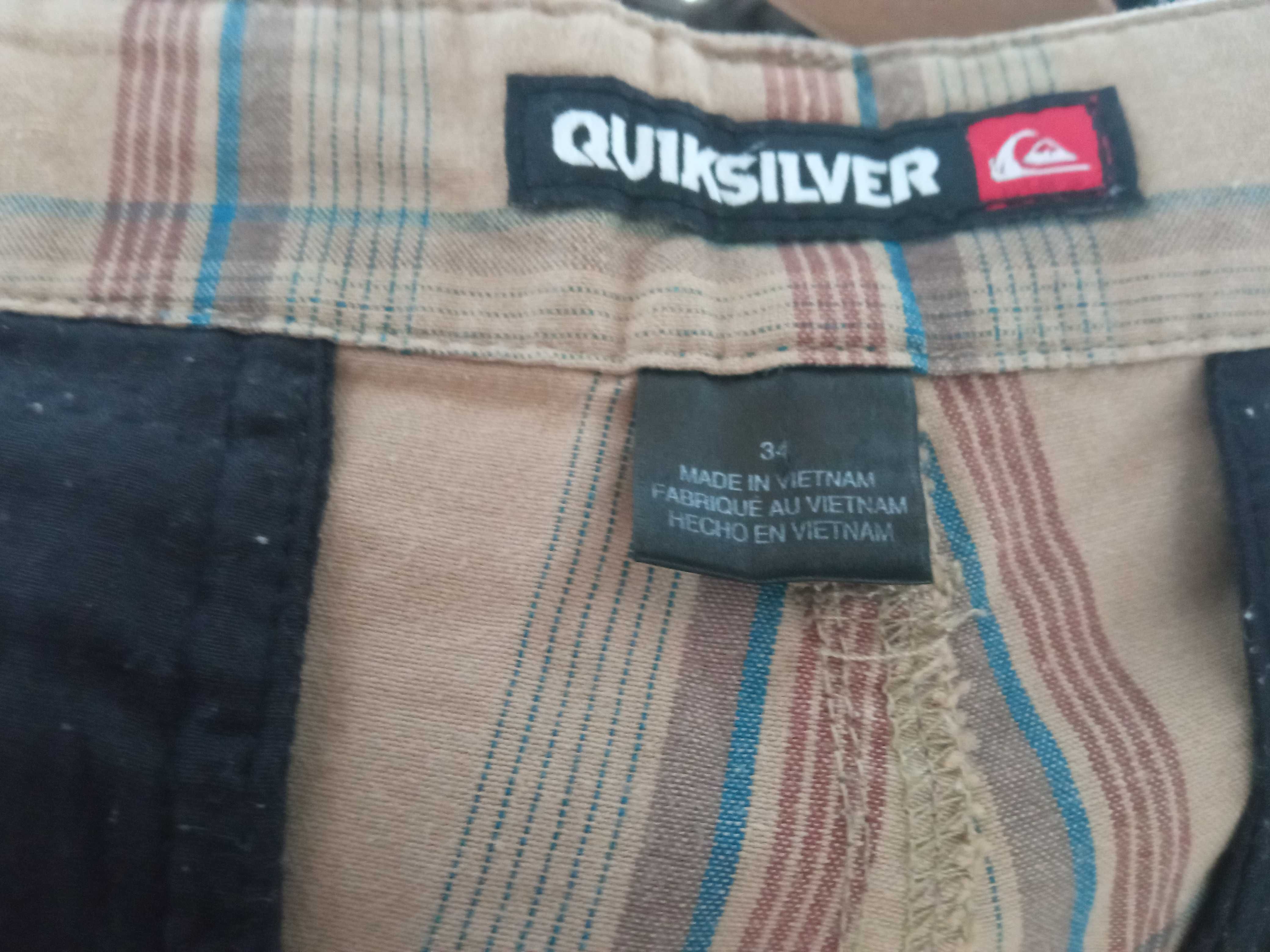 Bermudas QuikSilver, Tamanho 34