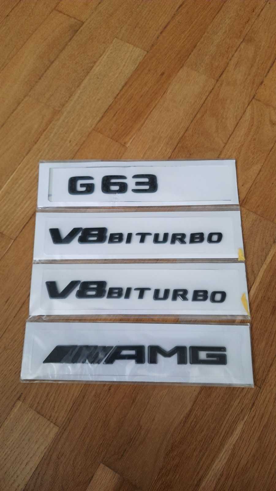 Эмблемы AMG G63 Gls Gle на Mercedes