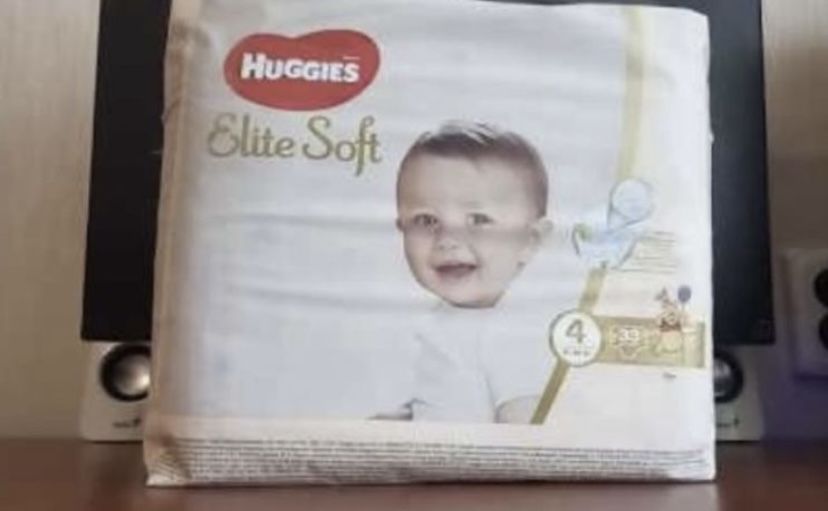 Подгузники huggies elite soft 4.