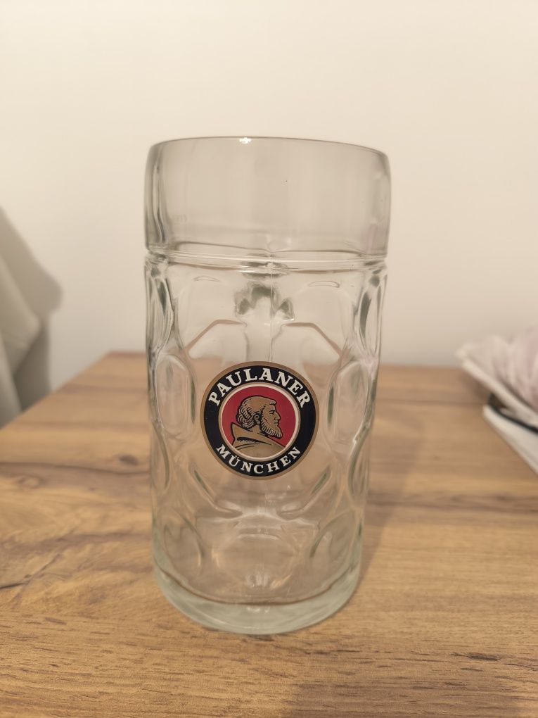 Kufel 1l Paulaner Oktoberfest oryginalne opakowanie