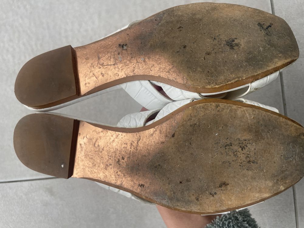 Ted Baker klapki skórzane skóra 36/37