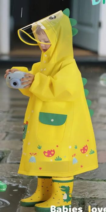 2 NOWE Płaszczyki przeciwdeszczowe rozm 122-128 cm