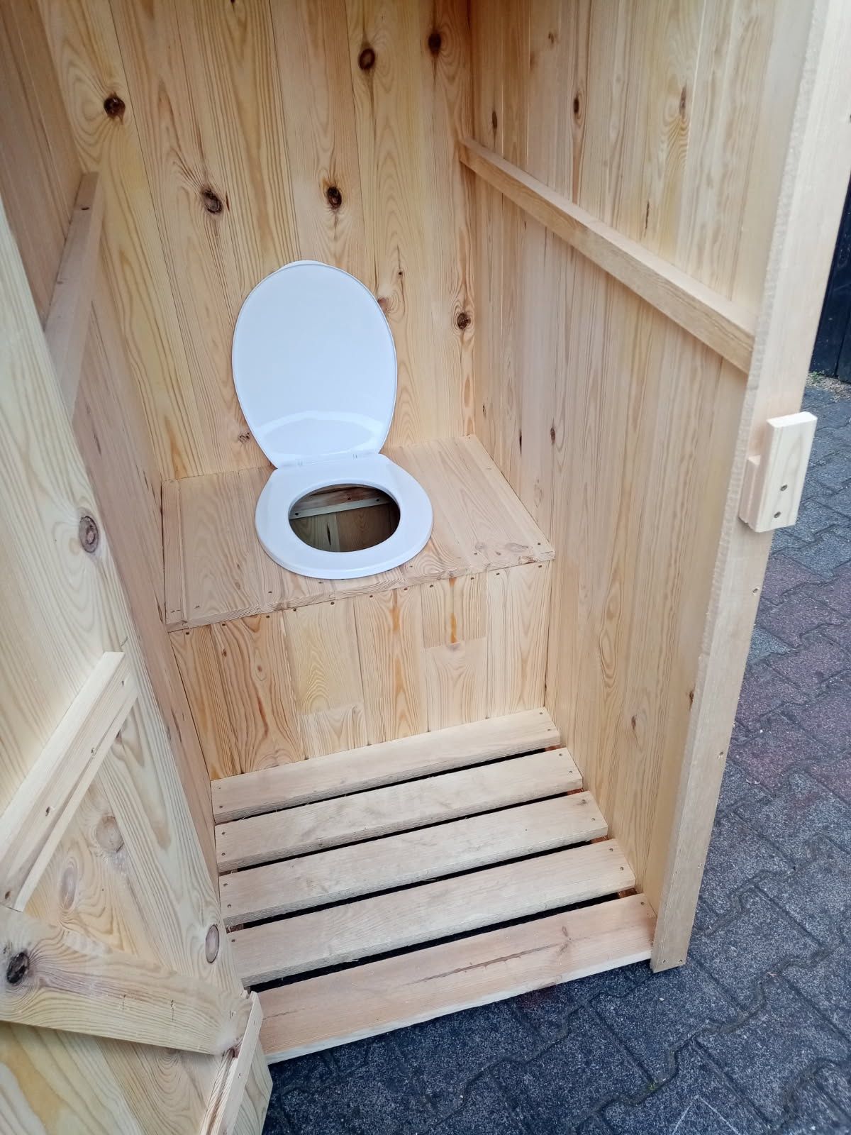 WC Toaleta Drewniana na działkę, budowę.