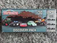 NOWE Majorette Discovery Pack - Zestaw 30 aut + 3 auta specjalne
