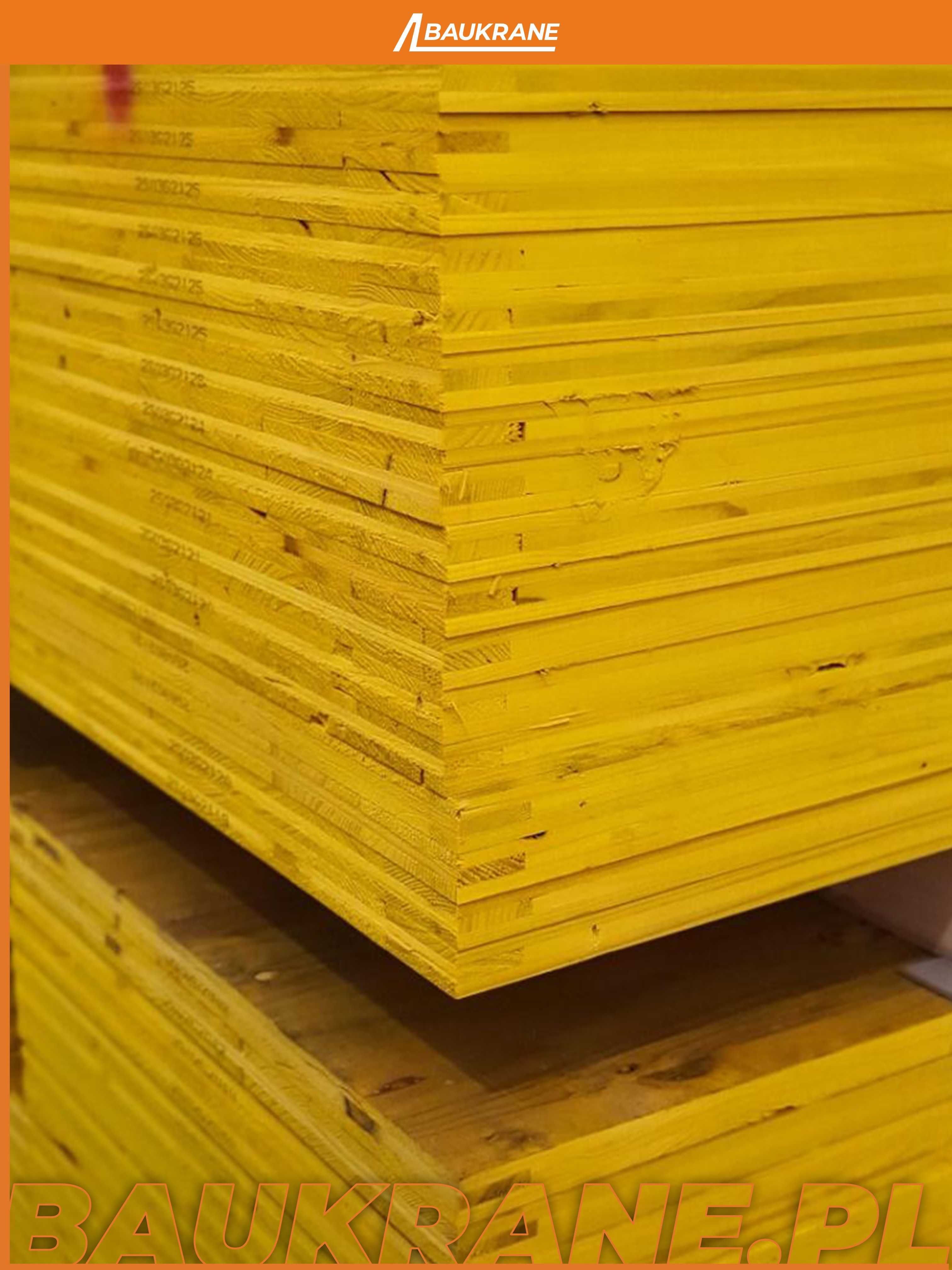 Sklejka szalunkowa trójwarstwowa 21 mm 125×250 cm