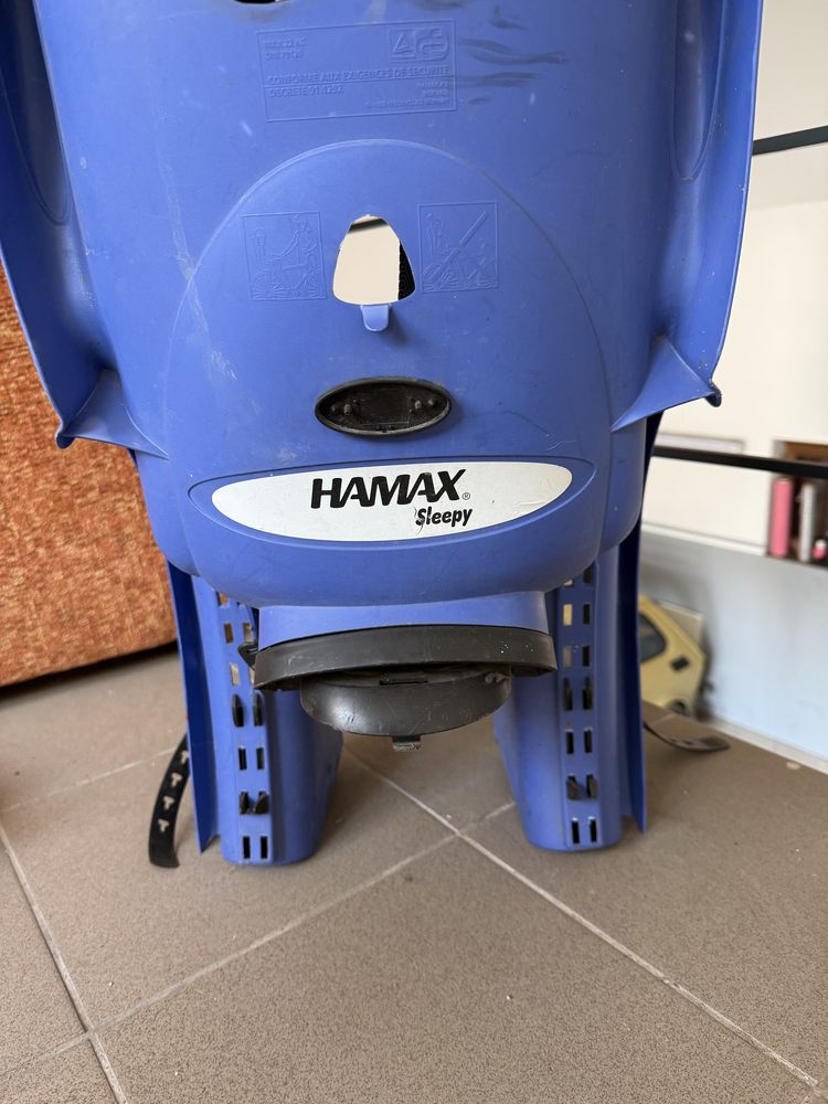 Fotelik rowerowy z funkcją leżenia Hamax Siesta
