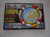 Caderneta completa : Europa Geografica e Economica - pastilhas pirata