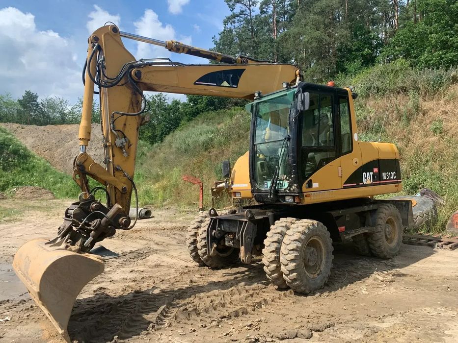 Caterpillar  Koparka Kołowa CAT m313c rok2007