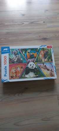 Puzzle Trefl 1000 elementów nowe zwierzęta zwierzątka Animal 10672