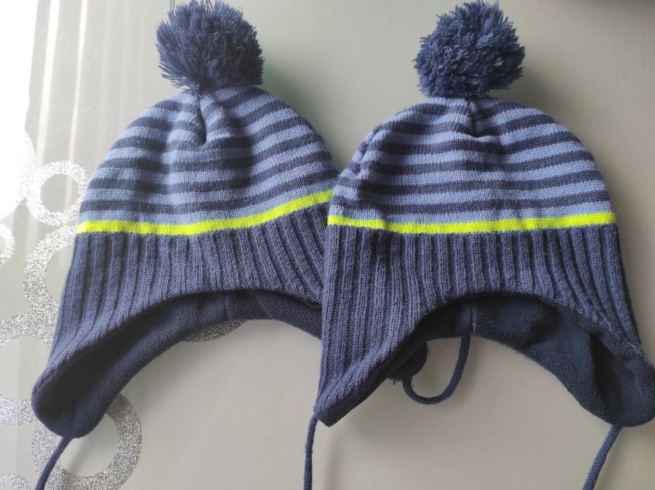 Czapki bliźniaki jesienne/ zimowe