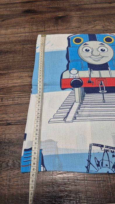 077 A pościel 2 thomas&friends tomek 143 x 120 cm oraz 41 x 62