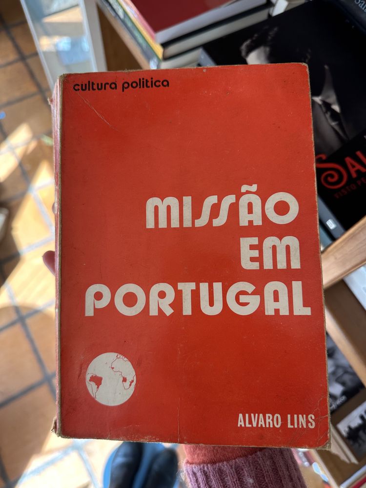 livro Álvaro LINS - Missão EM Portugal