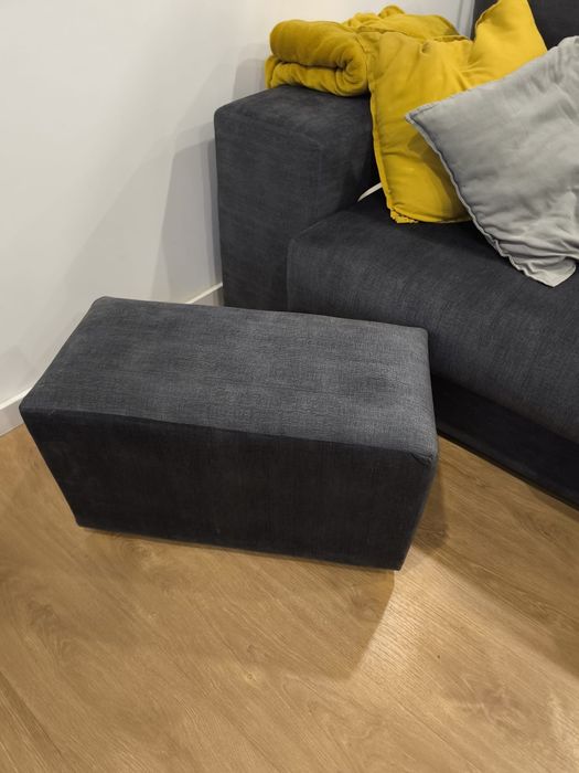 Sofá chaise longe 3 lugares