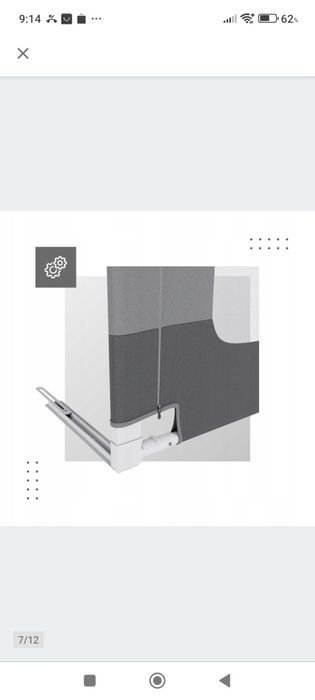 Barierka Zabezpieczająca Ochronna do łóżka TULANO Cover 46 160 cm x 70